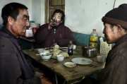 GUYANG, CHINA-FEBRUARY, 2011: Workers at lunch break. (Photo by Veronique de Viguerie/Reportage by Getty Images)