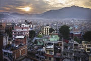KATHMANDU, NEPAL-APRIL, 2015: La capitale, une des plus polluÃ©es au monde, Katmandou. (Picture by Veronique de Viguerie/Reportage by Getty Images).