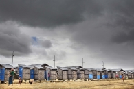 SITTWE, MYANMAR- JUNE, 2015: Saythaner Gyi Camp. Around 7000 people are living in this camp. Not allowed to work, the people are surviving on rations distributed by NGo's. (Picture by Veronique de Viguerie/Reportage by getty Images).