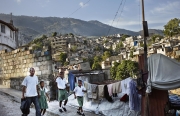 PORT-AU_PRINCE, HAITI-NOV, 2014: (Photo by veronique de Viguerie/Reportage by getty images).