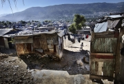 PORT-AU_PRINCE, HAITI-NOV, 2014: Bidonville de Bel Air. (Photo by veronique de Viguerie/Reportage by getty images).