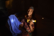 CHIBOK, NIGERIA-JUNE, 2014: Salome is holding her daughter Salome's uniform kidnapped the 14th of April. (Picture by Veronique de Viguerie/Reportage by Getty Images).