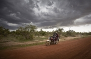 CHIBOK, NIGERIA-JUNE, 2014: Vigilantes on the road to Chibok. (Picture by Veronique de Viguerie/Reportage by Getty Images).