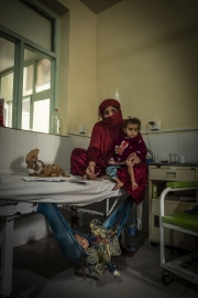 Le pÃ´le de malnutrition de l'hÃ´pital rÃ©gional de Jalalabad ne dÃ©semplit pas.