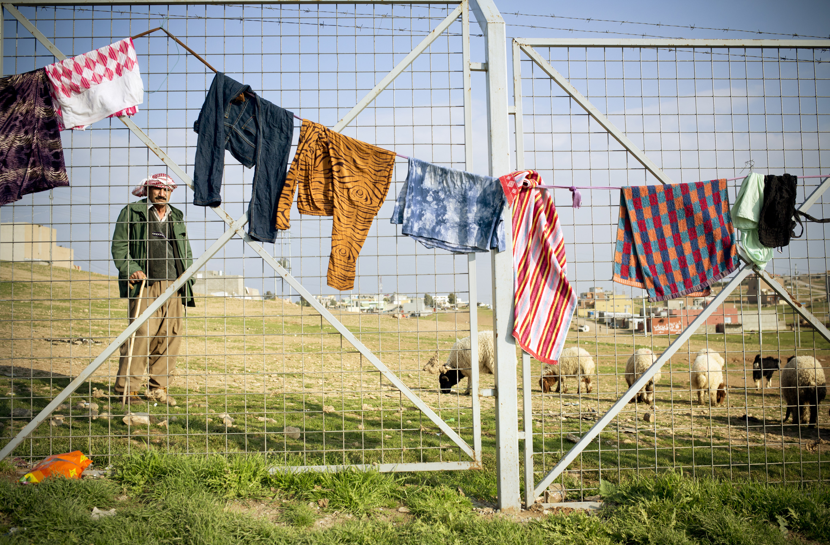 DOHUK, KURDISTAN- FEBRUARY, 2016: Au camp de Kankhe il n'y a que des dÃ©placÃ©s YÃ©zidis. (Picture by Veronique de Viguerie/ Reportage by getty Images).